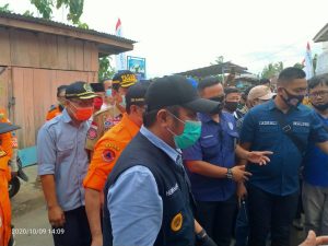 Gubernur Sumsel Kunjungi Korban Kebakaran di Kabupaten Lahat