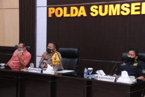 Silahturahmi Kapolda Sumsel Dengan Ketua Serikat Pekerja/Buruh dan Elemen Buruh Provinsi Sumsel