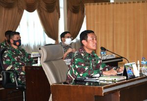 Pangdam II/Sriwijaya Pimpin Rakor Penyiapan Pilkada Serentak Tahun 2020 di Wilayah Sumbagsel