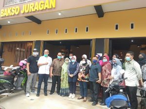 Grand Opening Bakso Juragan di Jalan Perindustrian 1 Palembang Dihadiri Kadis Koperasi UMKM