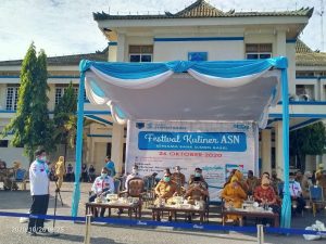 Festival Kuliner ASN Bersama Bank Sumsel Babel Lahat Harga Hanya Rp 63,-