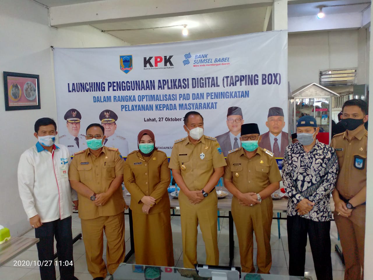 Optimalisasi Pad Pemkab Lahat Launching Penggunaan Aplikasi Digital Tapping Box Relasi Publik 2753