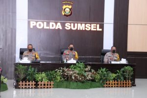 Kapolda Sumsel Menghadiri Taklimat Awal Wasrik Itwasda Polda Sumsel TA 2020