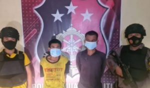 Pencuri Kelapa Sawit Tertangkap Basah Saat Sedang Beraksi