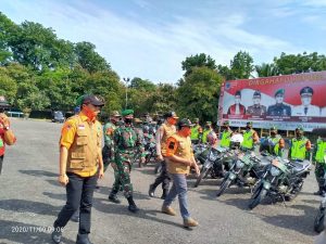 Antisipasi Bencana Alam, Pemkab Lahat Apel Gelar Pasukan