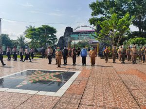 Peringatan hari Pahlawan ke-75 tahun, Pemkab Lahat Ziarah dan Tabur Bunga