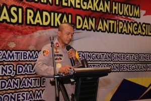 Kapolda Sumsel Diwakili Wakapolda Sumsel Membuka Rapat Koordinasi Program Quick Wins Kegiatan Fungsi I Ditsamapta Polda Sumsel Tahun 2020