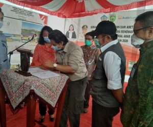 Peletakan Batu Pertama Pesantren Darul Uchwah Tanah Abang Oleh Gubernur Sumsel Bersama PLT Bupati PALI