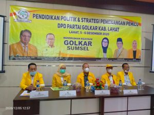 DPD Partai Golkar Kabupaten Lahat Gelar Pendidikan Politik dan Pemenangan Pemilu