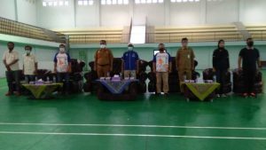 Kejuaraan Sepak Takraw Bupati Cup 2020 Resmi Ditutup Kadin Dispora Kabupaten Muara Enim