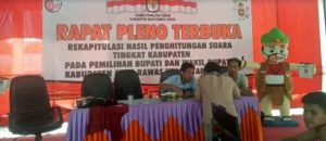 KPU Muratara Rapat Hasil Pleno Penetapan Hasil Pilkada Muratara