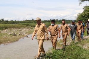 Atasi Kekeringan Sawah, Bupati Lahat Akan Bangun Palak Siring Desa Tanjung Payang