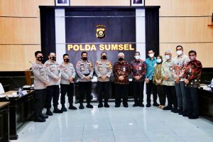 MOU Polda Sumsel Dengan Bank Sumsel Babel