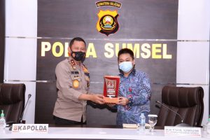 Kapolda Sumsel Terima Audiensi DPP Cakrawala Perjuangan Indonesia Ketua Umum Beserta Pengurus