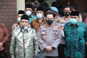 Kunjungi PBNU, Kapolri Listyo Sigit Akan Sinergikan Ulama dan Umara Jaga Kamtibmas