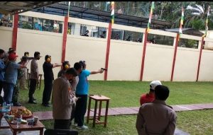 Tingkatkan Silaturahmi, TNI-Polri Latihan Menembak Bersama Forkompimda Lahat