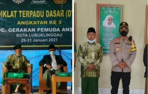 Kapolres Lubuklinggau Hadiri Diklat Dasar Terpadu ke-3 Anshor Lubuklinggau