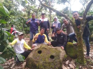 Empat Lumpang Batu Ditemukan di Desa Bandar Aji