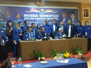 Musda Serentak DPD PAN Kab/Kota Se-Sumsel Akan Lebih Baik