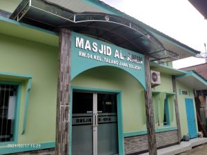 Pengurus masjid di Kelurahan Talang Jawa Selatan Terkejut Masjid Dipungut Pajak