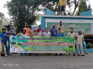 Di Pandemi, DLH Kabupaten Lahat Ajak Bersih Lingkungan dan Jaga kesehatan