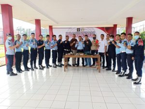 Kalapas Kelas IIA Banyuasin Menggelar Razia Untuk Penghuni Tahanan yang Membawa Barang Terlarang