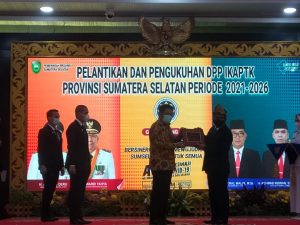 Pelantikan dan Pengukuhan DPP IKAPTK Sumsel