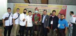 Erik Agustian,S.T.,M.M., Pimpin Percasi Sumsel Masa bakti 2021-2025 Secara Aklamasi