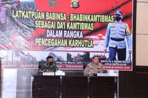 Kapolda Sumsel dan Pangdam II / Sriwijaya Buka Pelatihan Penanggulangan Karhutla