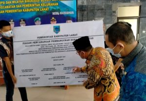 Pemerintah Kecamatan dan Kelurahan di Kabupaten Lahat Pencanangan Zona Integritas Menuju WBK dan WBBM