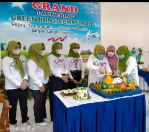 Grand Lounching Green Home Community, Ketua TP PKK Lahat Sampaikan Ini
