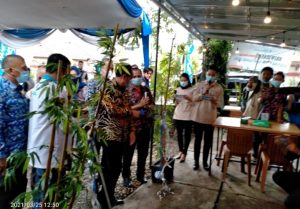 Bupati Lahat Melounching Kampung Qris Sriwijaya Street Food