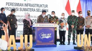 Gubernur Sumsel Resmikan Sejumlah Infrastruktur di Kota Lubuklinggau