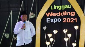 Asisten I Buka Acara Linggau Wedding Expo