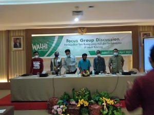 Focus Group Discussion “Mewujudkan Tata Ruang Yang Adil Dan Berkelanjutan Diselenggarakan di Hotel Swarna Dwipa