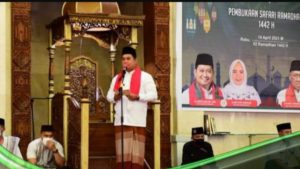 Sempat Tertunda Setahun Akibat Covid-19, Bupati Banyuasin Kembali Buka Safari Ramadhan 1442 H/2021