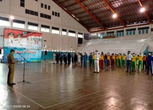 PJ Sekda Lahat membuka Peserta Seleksi Paskibraka Kabupaten Lahat Tahun 2021