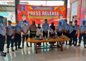 Lembaga Pemasyarakatan Kelas IIA Lahat Razia Serentak Libatkan Polisi dan BNN