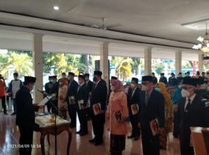 Bupati Lahat Melantik Pejabat Pimpinan Tinggi Pratama dan Pejabat Administrator, Ini Namanya