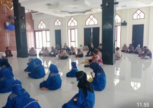 Personel Polda Sumsel Gelar Doa Bersama Sambut Ramadhan 1442 H dan Perlindungan Sumsel dari Karhutla
