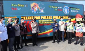 Inovasi, Polres Muara Enim Vaksinasi Door To Door