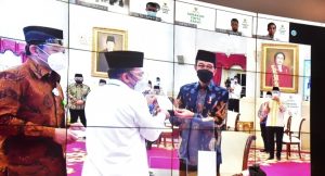 Peluncuran Gerakan Cinta Zakat dan Penyerahan Zakat Tahun 2021 oleh Presiden RI Joko Widodo Secara Virtual