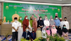 Green Home Community Lahat Gelar Tausiah dan Berbagi Dengan Anak Yatim