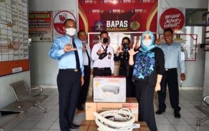 Bapas Lahat Dapat Bantuan CSR dari BSI