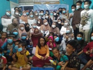 Komunitas Ekspedisi Seribu Senyum Shan Chapter Palembang Berbagi Kasih dan Buka Bersama Anak Anak Panti Asuhan Muhammad Ali