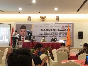 Tadarus Pengawasan Dalam Rangka Sosialisasi Pengawasan Partisipatif Pada Jurnalis Provinsi Sumsel