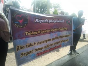 Gabungan Aktivis Sumsel Desak Walikota Tutup Mall dan Tempat Hiburan