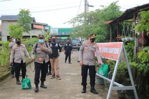 PPKM Mikro Mang Pedeka Serbu Kampung Zona Merah Covid 19 Kota Palembang