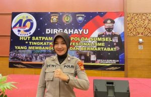 Sering MC Acara Polda, Brigpol Dewi Ternyata Sosok yang  Ulet