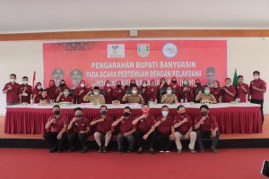 Pengarahan Bupati Banyuasin Kepada Acara Pertemuan Pelaksanaan Program Keluarga Harapan (PKH)